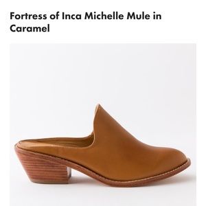 Fortress Of Inca Michelle Mule in Caramel